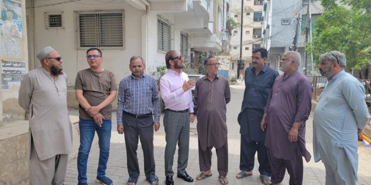 Clifton Cantonment VP Najeeb Wali Launches Emergency Repairs in P&T Colony