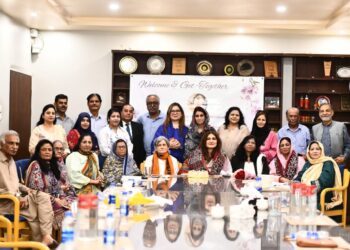 Karachi Press Club Hosts Reception Honoring Canada-Based Poet Faika Gul Sahibzada