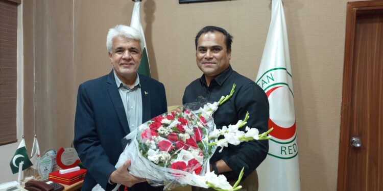 Muhammad Rehan Hashmi Congratulated on New Role as Sindh Red Crescent Chairman