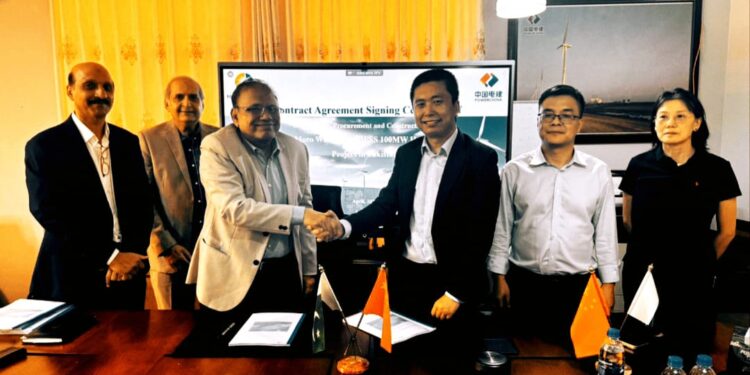 Moro Power Company Private Limited and Power China NWE (the world’s largest company in renewable energy) today signed an agreement,