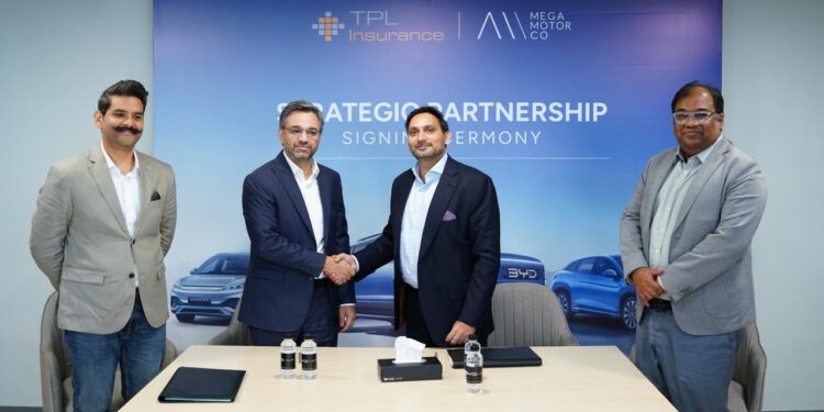 Mega Motor Company (MMC) and TPL insurance collaborate to launch MMC Cares for BYD Owners in Pakistan