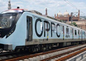 OPPO Unveils A6s Pro-Branded Metro Train to Celebrate Pakistan–China Friendship