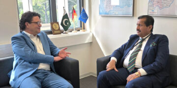 Dr. Baig met Dy. Head of Mission Germany in Islamabad.