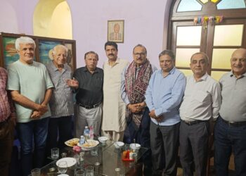 Reception Held in Karachi Honouring UK-Based Akram Dhareeja