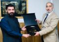 Bahria University Rector Honors Dr. Danish Aman with Commemorative Shield