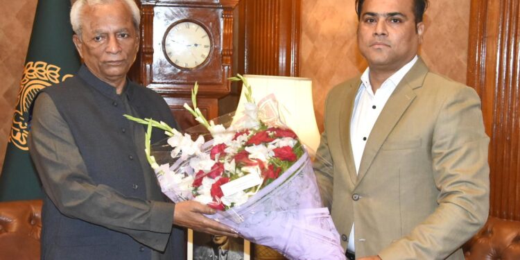 Sindh Governor Appreciates PRCS Sindh Efforts in Disaster Response and Community Welfare
