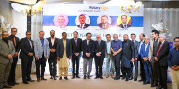 Rotary and KCCI Leadership Unite in Karachi for Social and Business Development Dialogue