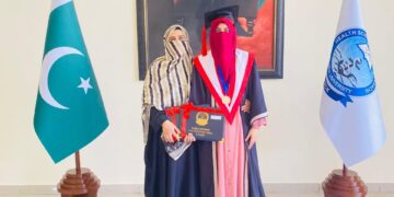 Faseeha Ahmed Awarded Silver Medal at Bahria University Health Sciences Convocation in Karachi
