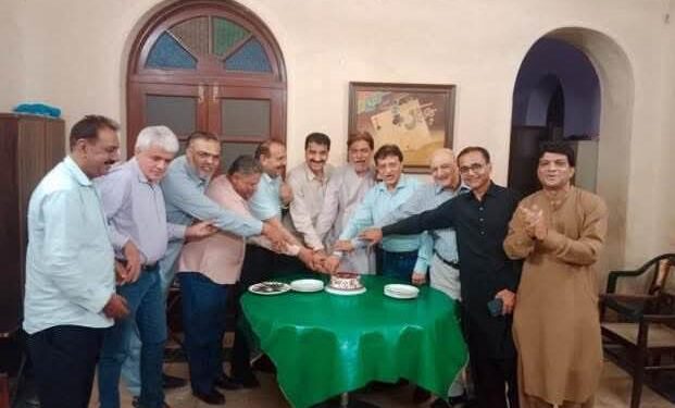 Birthday of Former KPC President Saeed Sarbazi Celebrated at Karachi Press Club