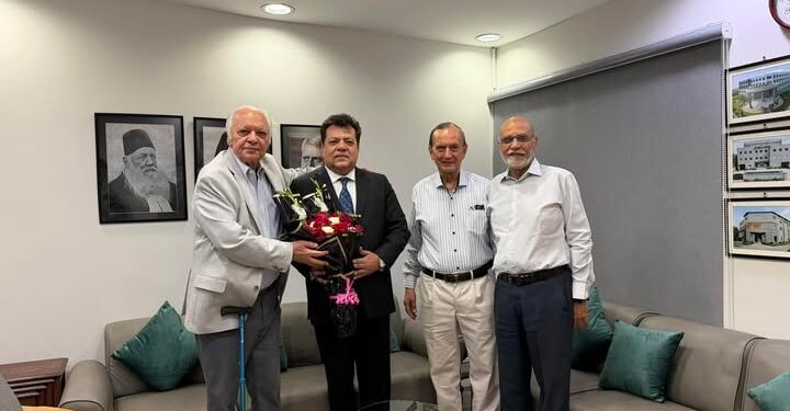 Muhammad Ali Shaikh Chairs Selection Board Meeting at Ziauddin University; Members Extend Congratulations