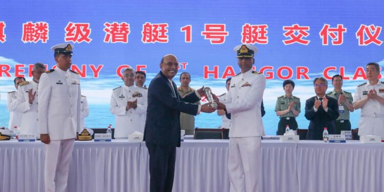 Pakistan Commissions First HANGOR-Class Submarine PNS/M HANGOR in China, Marking Major Naval Modernisation Milestone