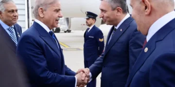 PM Shehbaz Arrives in Türkiye for Diplomacy Forum Amid Middle East Peace Efforts