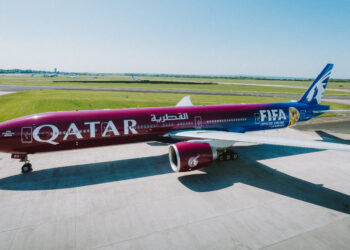 Qatar Airways Unveils FIFA World Cup 2026 Special Boeing 777 Livery