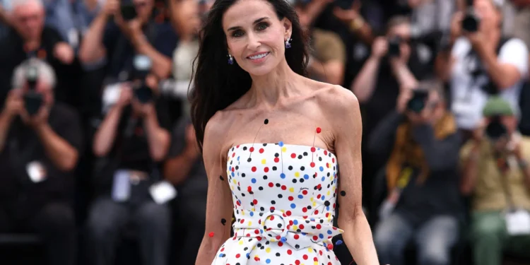 Demi Moore Calls for Cooperation With AI as Cannes Film Festival Opens