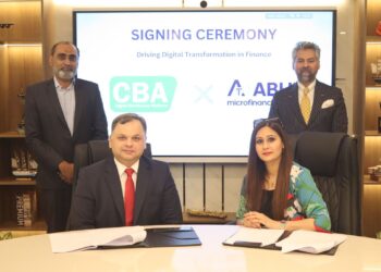 ABHI Microfinance Bank, CBA Join Hands to Expand Digital Banking and Retailer Financing Across Pakistan