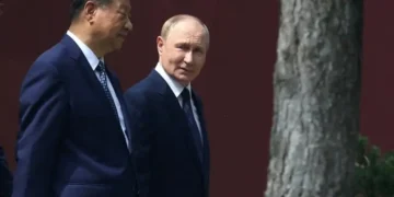 Putin Arrives in Beijing for Talks With Xi Jinping After Trump’s China Visit