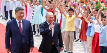 Xi, Putin Hail ‘Unyielding’ China-Russia Alliance During Beijing Talks