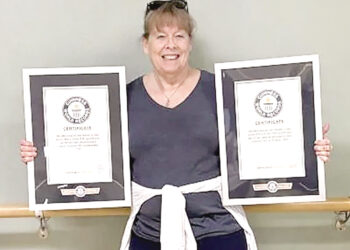 Guinness World Record for Oldest Woman Riding a Unicycle.