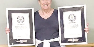 Guinness World Record for Oldest Woman Riding a Unicycle.