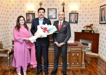 A delegation from Sourcing Pakistan Private Limited and the World Agriculture Forum,
