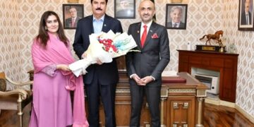 A delegation from Sourcing Pakistan Private Limited and the World Agriculture Forum,