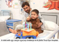 Al-Shifa Trust helps 140 children beat eye cancer.