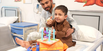 Al-Shifa Trust helps 140 children beat eye cancer.
