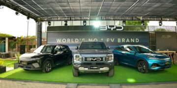 BYD Pakistan comes to Sialkot to showcase its NEV range