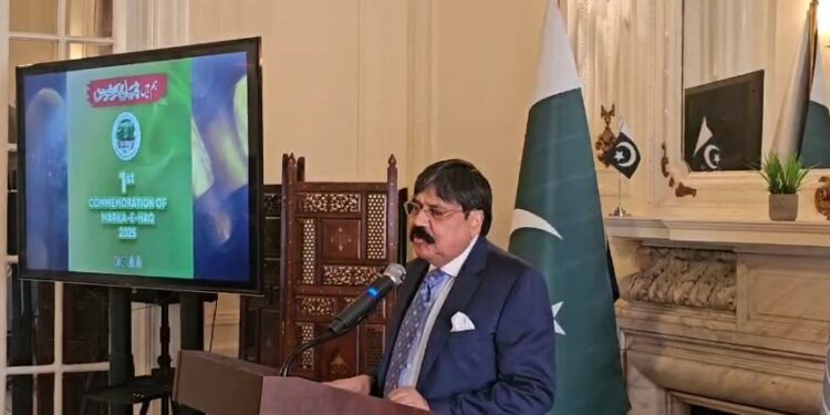 Pakistan Armed Forces Displayed Extraordinary Resolve During Maarka-e-Haq, Says Dr. Gholam Mujtaba in New York