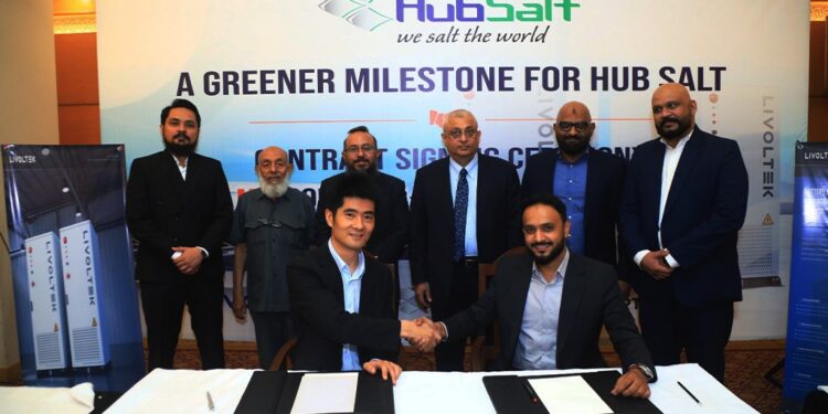 Livoltek Deploys Landmark 2.35MWh BESS Project at Hub Salt Refinery, Advancing Industrial Clean Energy in Pakistan
