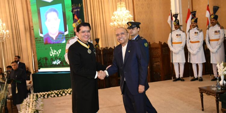 Humza Y. Tabani Honoured with Sitara-e-Imtiaz for Outstanding Philanthropic Services