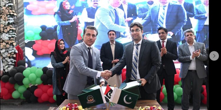BALOCHISTAN GOVERNMENT PARTNERS WITH SLIC IN LANDMARK