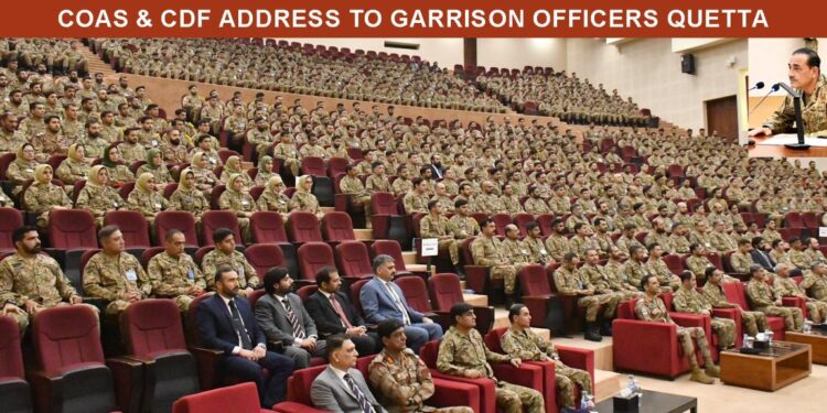 Field Marshal Asim Munir Reaffirms Commitment to Peace and Security During Quetta Visit