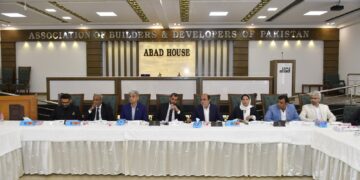 SHCBA Delegation Visits ABAD House, Discusses Key Land Disputes