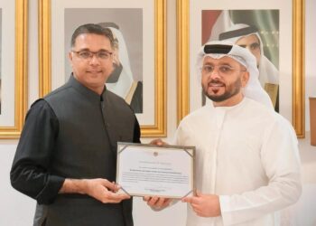 UAE Honors Muhammad Azfar Ahsan for Expanding Pakistan–UAE Investment Cooperation