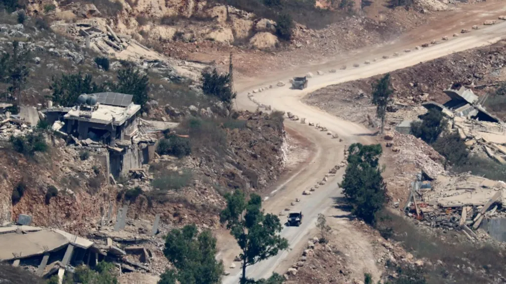 Israeli air strike aftermath in southern Lebanon following peace agreement tensions