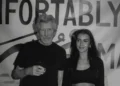 Roger Waters and Mona Miari performing a reimagined version of Comfortably Numb