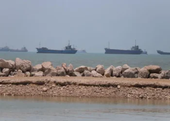 Iran Deal illustration showing US Iran peace agreement and naval blockade end in Middle East