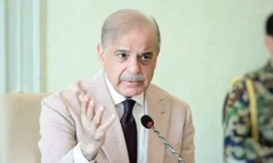 Prime Minister Shehbaz Sharif speaking about Afghan refugees and regional stability