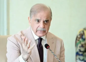 Prime Minister Shehbaz Sharif speaking about Afghan refugees and regional stability