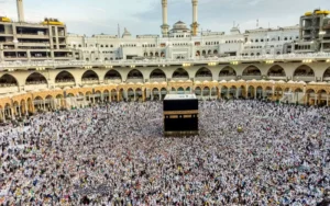 Pilgrims and Hajj operators using Pakistan’s digital Hajj booking system