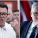 Andy Burnham celebrating Makerfield by-election win as Keir Starmer faces Labour leadership pressure