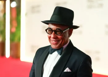 American actor Giancarlo Esposito during a production project in Saudi Arabia