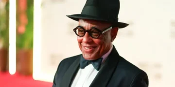 American actor Giancarlo Esposito during a production project in Saudi Arabia