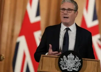 Keir Starmer during a public appearance amid speculation over political leadership changes