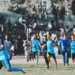 Former Pakistan Police football players performing security duties in Quetta.