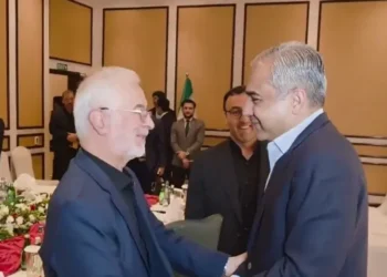 Interior Minister Mohsin Naqvi meeting Iranian Interior Minister Eskandar Momeni in Islamabad.