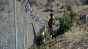 Smoke rises near the Pakistan-Afghanistan border after reported airstrikes and military operations targeting militant hideouts.