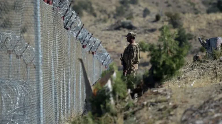 Smoke rises near the Pakistan-Afghanistan border after reported airstrikes and military operations targeting militant hideouts.