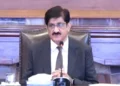 Murad Ali Shah chairing Sindh cabinet meeting during budget approval